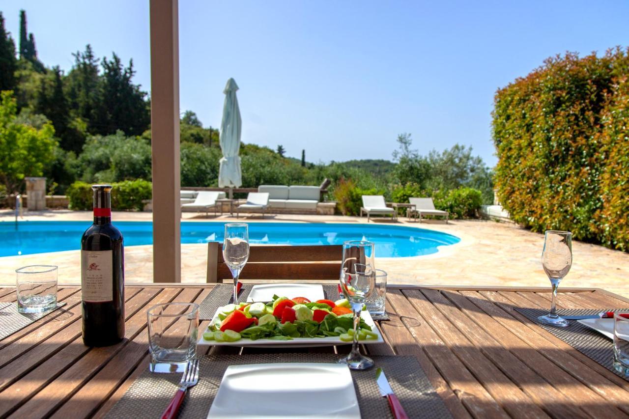 Saz Villas Sívota エクステリア 写真