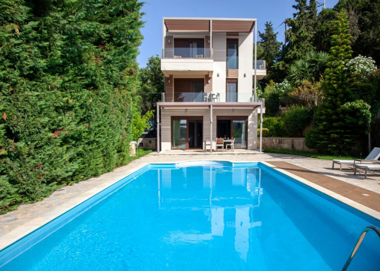 Saz Villas Sívota エクステリア 写真