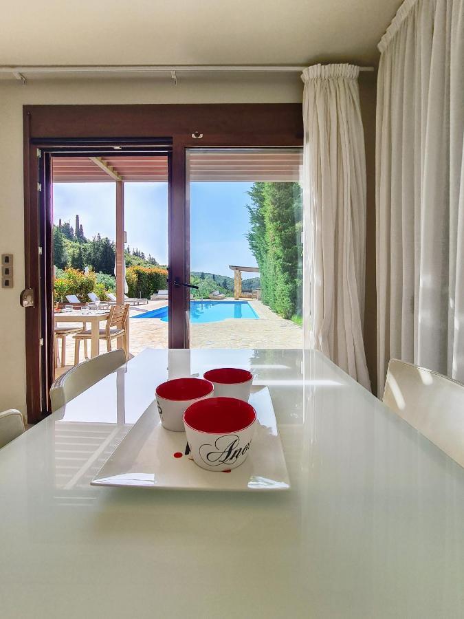Saz Villas Sívota エクステリア 写真